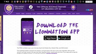 The LionNation App | Orlando City Soccer Club