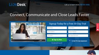 Free 30-Day Trial! LionDesk(R)