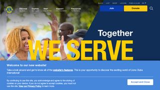 Lions Clubs International: Home Page