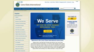 Lions Clubs Supplies Store - Lions Clubs International