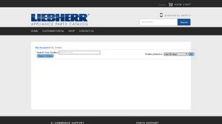 Orders - Liebherr Parts