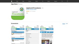 Lippincott Procedures on the App Store - iTunes - Apple