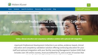 Lippincott Professional Development Collection - Lippincott Solutions