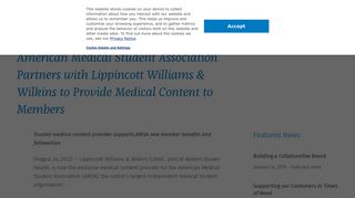 American Medical Student Association Partners with Lippincott ...