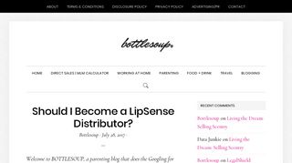 Should I Become a LipSense Distributor? | BOTTLESOUP