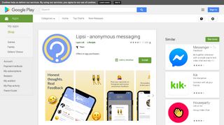 Lipsi - anonymous messaging - Apps on Google Play