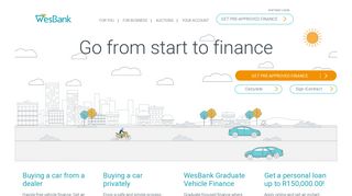 WesBank: Vehicle Finance & Insurance Solutions