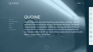 QUOINE | Financial Services on the Blockchain