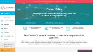 Cloud Sites - Make your hosting simple | Liquid Web