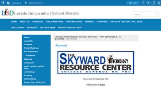Skyward - Laredo Independent School District
