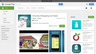 Grocery Shopping List Ease - Apps on Google Play