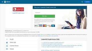Listerhill Credit Union: Login, Bill Pay, Customer Service and Care ...