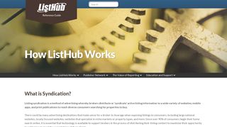 How ListHub Works | ListHub MLS Reference Guide