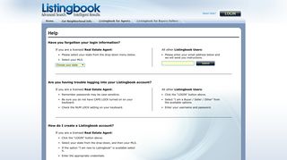 Help - Listingbook.com