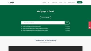 Listly | Fully-automated Web Scraping