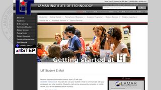 Student Email - Online Orientation - Lamar Institute of Technology.