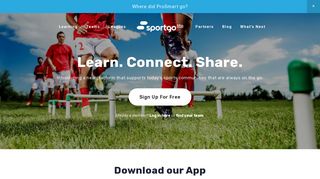 Sportgo Lite - Learn. Connect. Share.