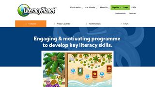 Home For Parents | LiteracyPlanet