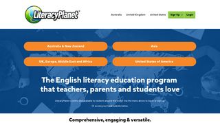 LiteracyPlanet: Comprehensive Literacy Education Program