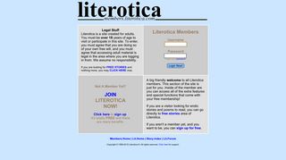Members.Literotica.com - The Literotica Member's Area. Login or Join ...