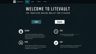 LiteVault - Secure Litecoin Web Wallet