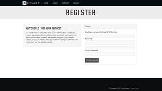 LiteVault Register
