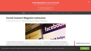 Social Connect Magento extension - Inchoo
