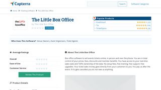 The Little Box Office Reviews and Pricing - 2019 - Capterra