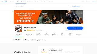 Little Caesars Careers and Employment | Indeed.com