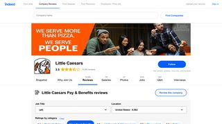 Working at Little Caesars: 2,592 Reviews about Pay & Benefits ...