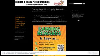 rewards | Hot-N-Ready Pizza Chronicles -a Cutting Edge Pizza, L.L.C. ...