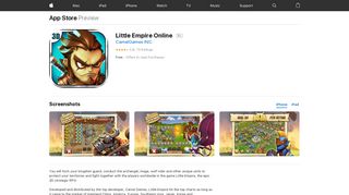 Little Empire Online on the App Store - iTunes - Apple
