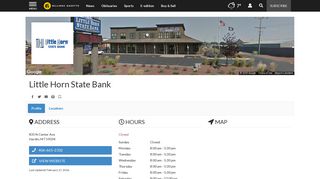 Little Horn State Bank | Banks | Hardin, MT | billingsgazette.com