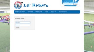 Login - Lil Kickers