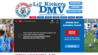 Lil' Kickers DMV Home Page