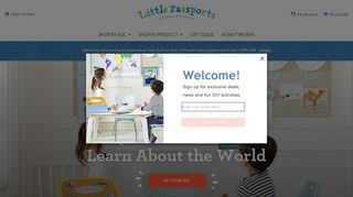 Little Passports - Monthly educational gift subscriptions for kids