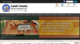 Lamb County Electric Cooperative | A Touchstone Energy Cooperative