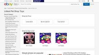 Littlest Pet Shop Toys | eBay
