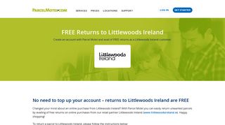 Littlewoods Ireland | Parcel Motel