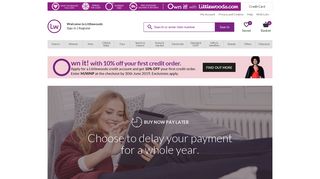 Buy Now Pay Later - Littlewoods