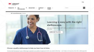 Education | 3M™ Littmann® Stethoscopes