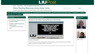 Blackboard - Online Teaching Resources Library Guide - Library ...