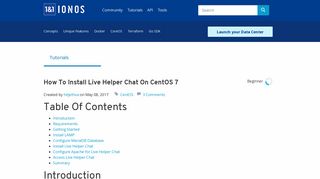 How to Install Live Helper Chat on CentOS 7 | ProfitBricks DevOps ...
