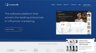 CreatorIQ | Influencer Marketing Software Platform