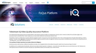 Telestream iQ Video Quality Assurance Platform