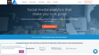 Rival IQ: Competitive Social Media Analytics for Digital Marketers