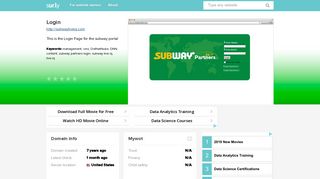 subwayliveiq.com - Login - Subwayliveiq - Sur.ly