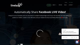 Live Leap - Auto share Facebook Live Videos