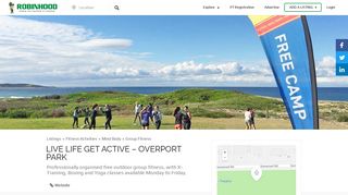 Live Life Get Active - Overport Park, Frankston South | Free Group ...