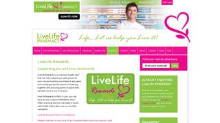 Rewards | LiveLife Pharmacy